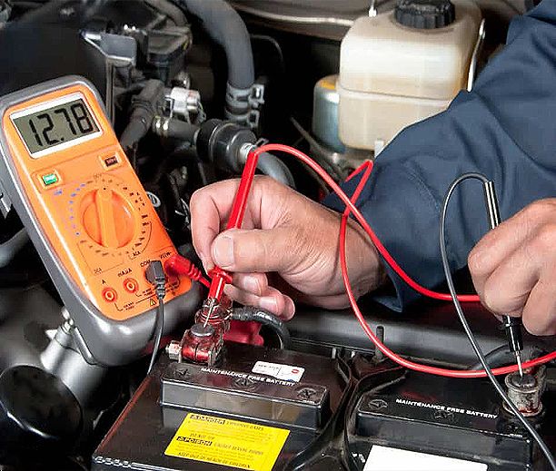 Townsville Auto Electricians doing Battery Testing