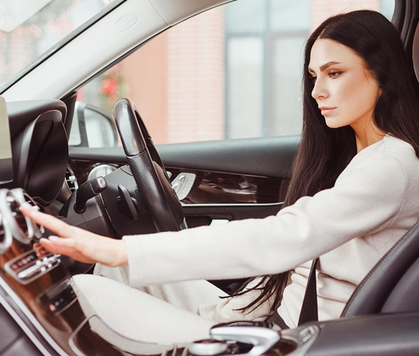 Townsville Woman using car air conditioning