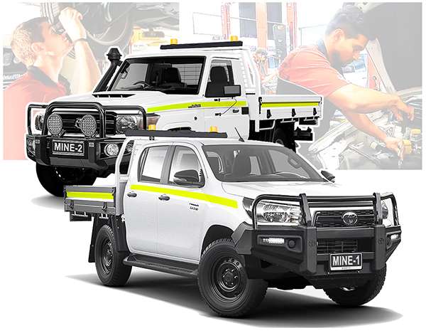 mining fleet vehicle servicing Townsville mechanics